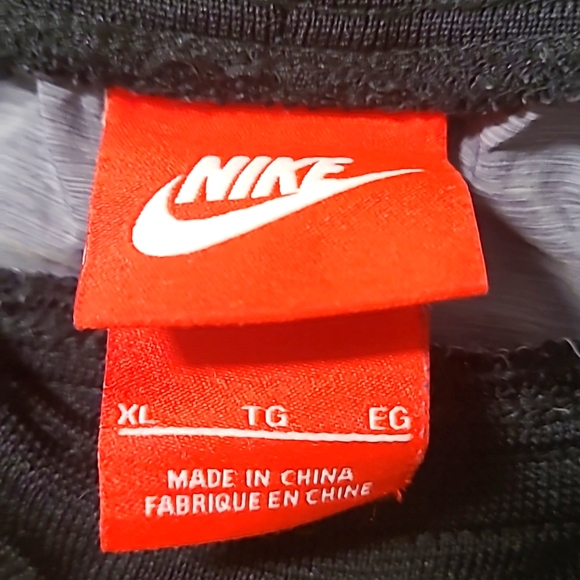 Nike Women's Bonded Woven Pants  charcoal grey Size Large - Picture 8 of 12